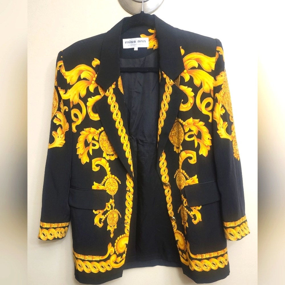 Vintage Miss Ann International blazer sz 66